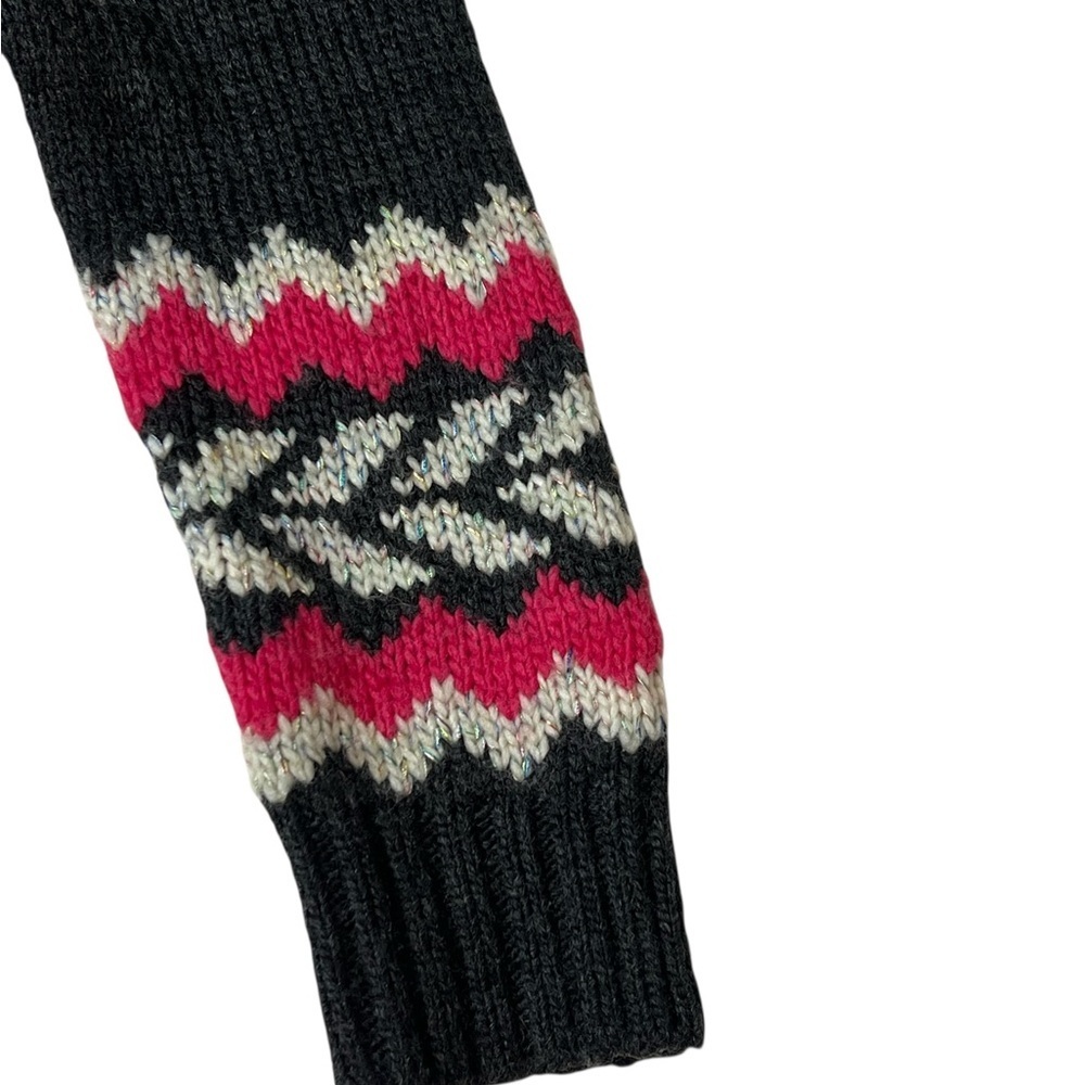 American Eagle Women’s size large Nordic fair isle wool blend sweater - Picture 5 of 8